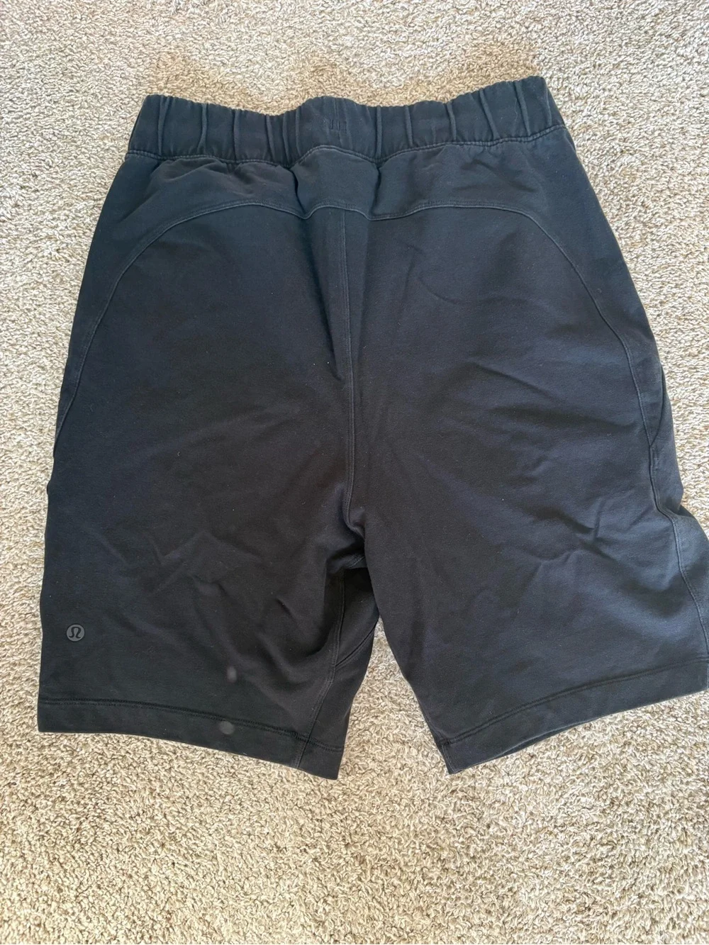 Men's Black Lululemon Athletic Knit Shorts